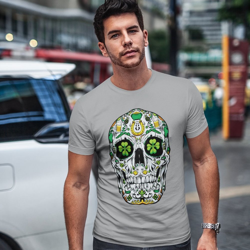 Men's Irish Skull Tee